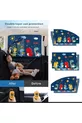 Rideau latéral de voiture pour enfants Voiture Auto Pare-soleil Magnétisé Ombrage Fenêtre Bébé