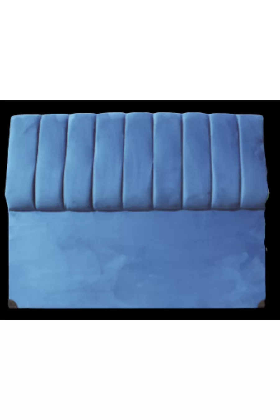 Tête Alc Sante à duvet de poulet bleu avec double tranches pour lit double