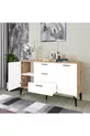 Armoire Polyvalente Almata, Console Moderne, Meuble de Cuisine, Commode