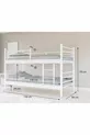 Lit superposé double modulable GM blanc