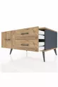 Commode Kronos 3 tiroirs Anthracite-Pin