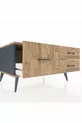 Commode Kronos 3 tiroirs Anthracite-Pin