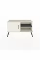 Commode Arges à 2 étagères avec une porte, Ambre/Anthracite
