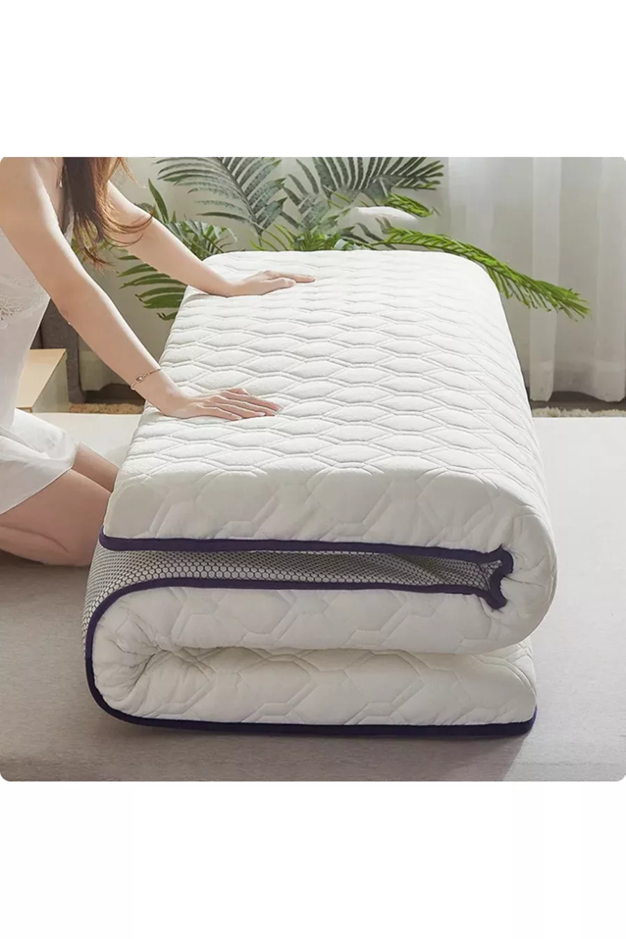 Matelas double en mousse 7 cm
