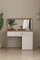 Commode Alvin à miroir - Chêne jaune