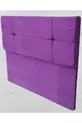 Titre DK Simple Tissu en velours de poulain Fuchsia foncé Rembourrage matelassé fait à la main