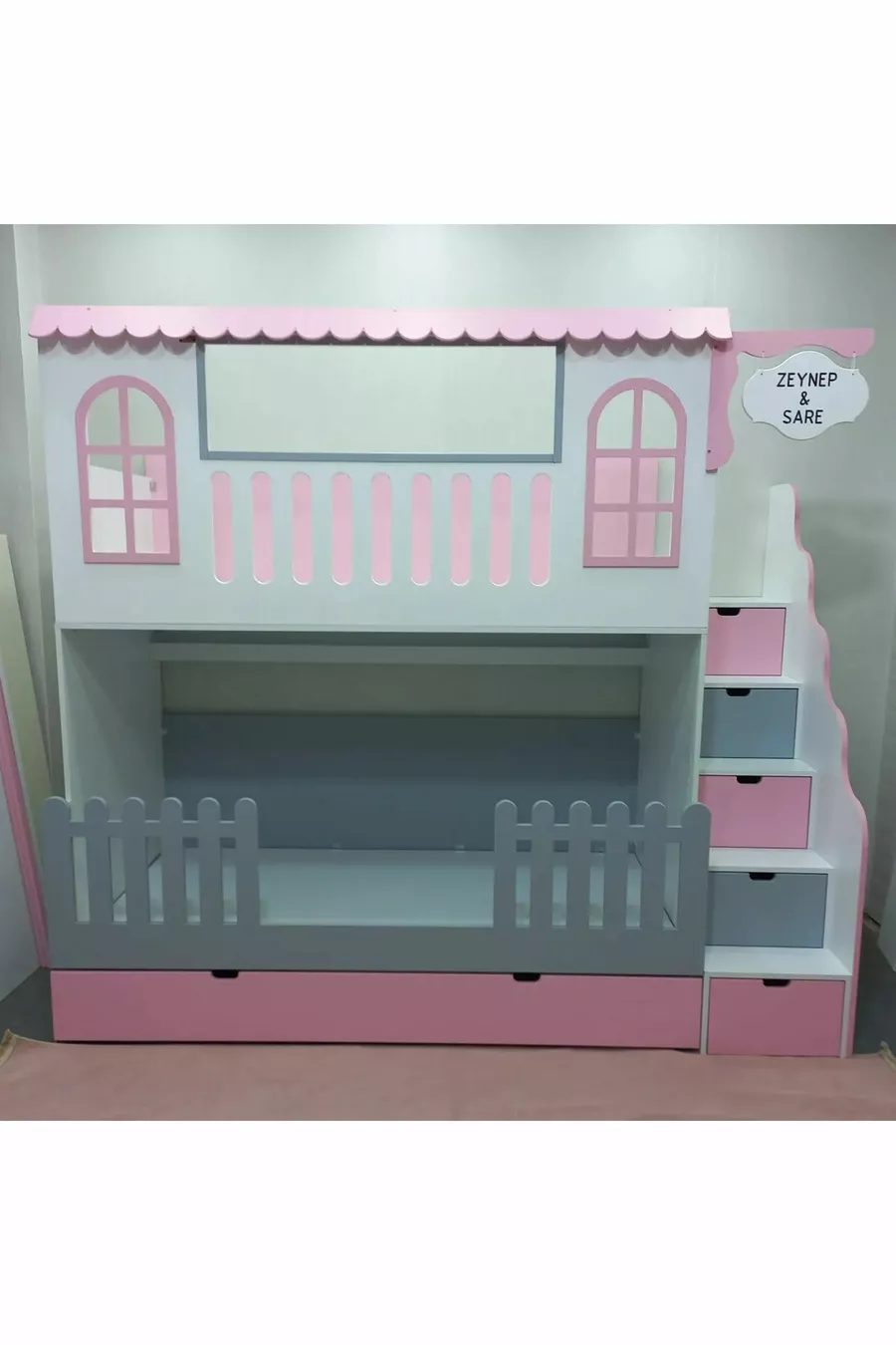 LIT SUPERPOSÉ AVEC LIT POUR BÉBÉ ILICA