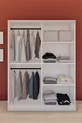 Armoire à 4 portes avec poignées à boutons