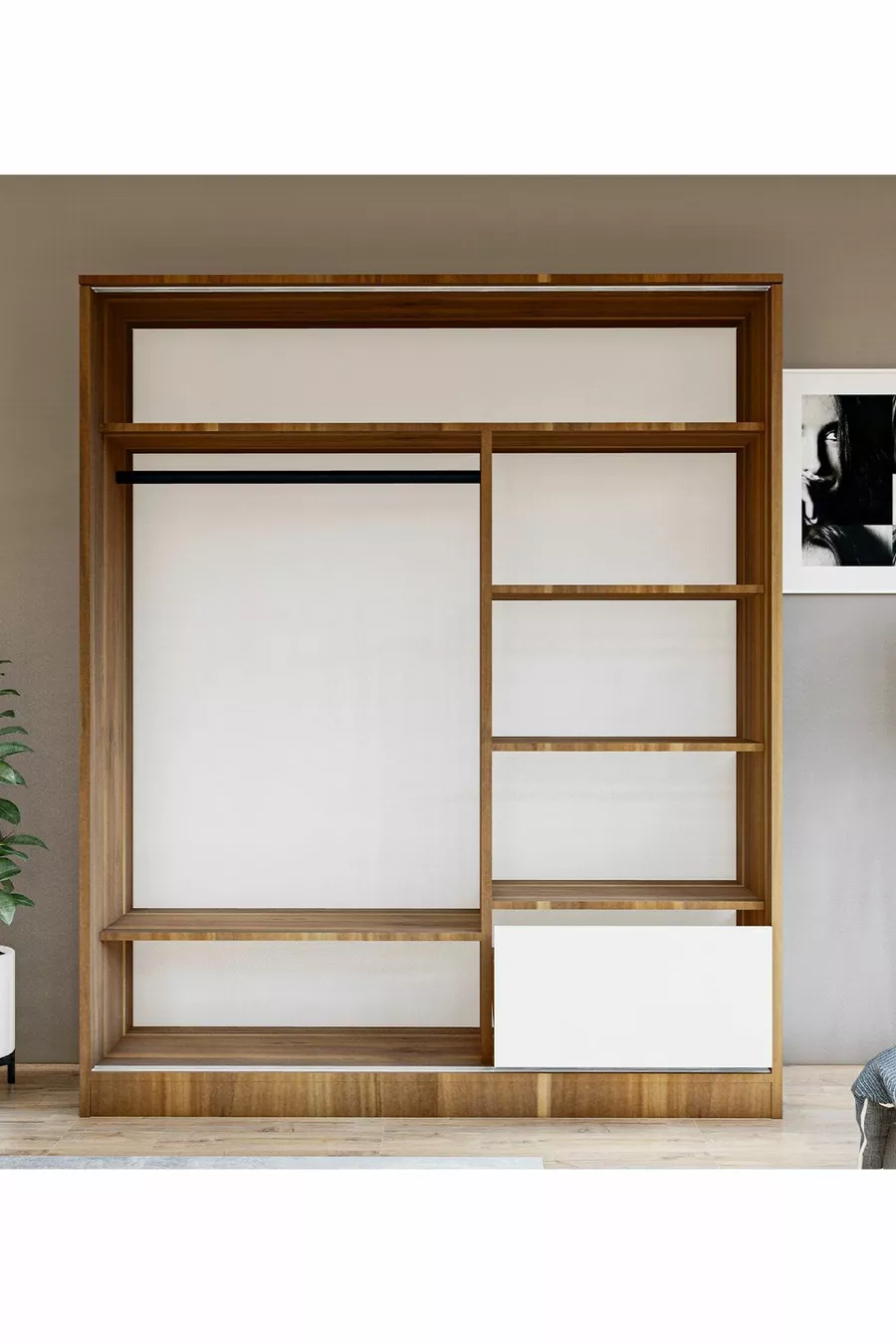 Gm  Armoire coulissante en nacre