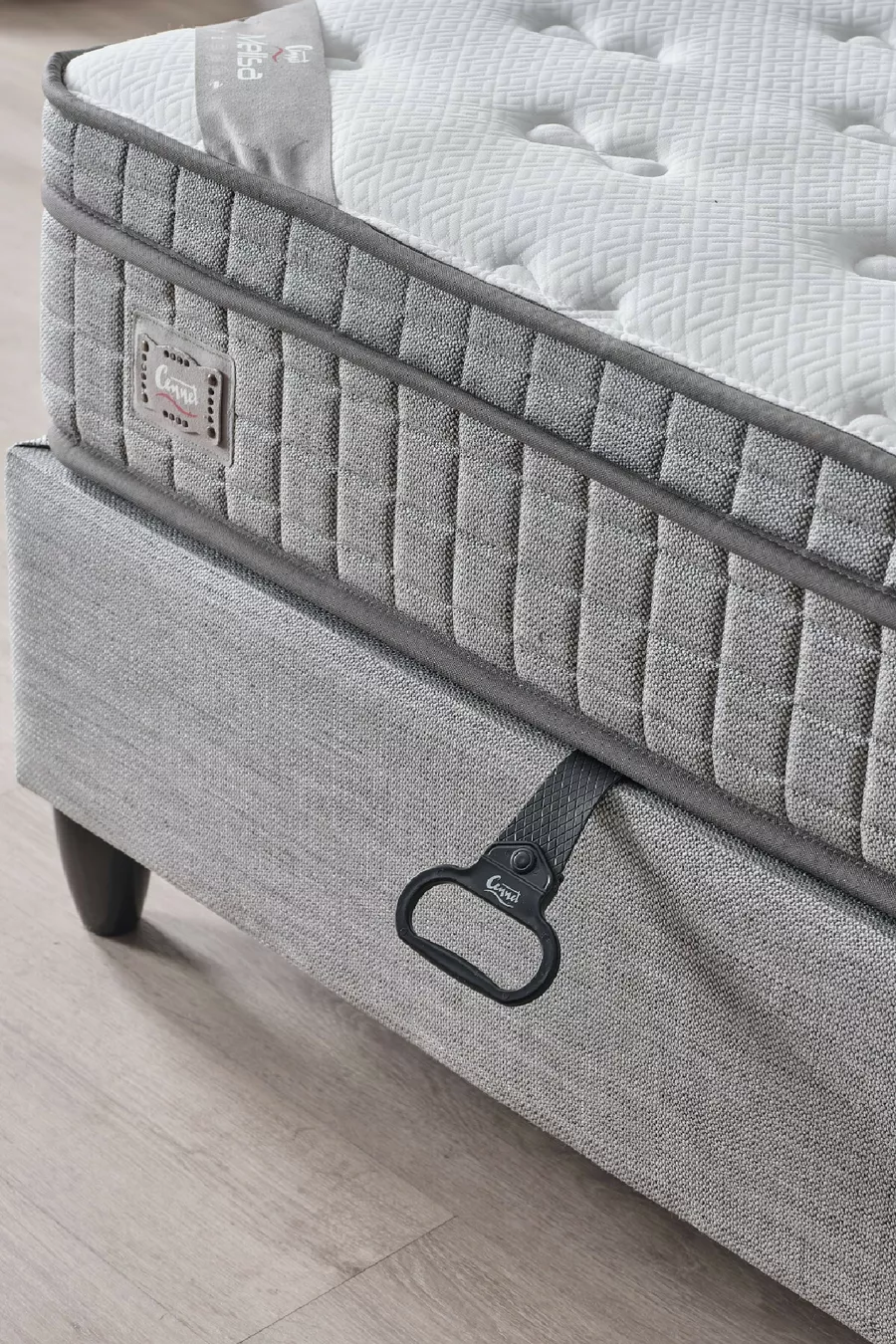 Matelas Melisa Visco Orthopédique Simple, Antibactérien et à Ressorts Ensachés