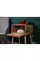 Table de chevet avec porte, cadre en pin