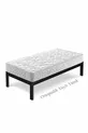 Matelas à ressorts orthopédique Bianco Jacquard