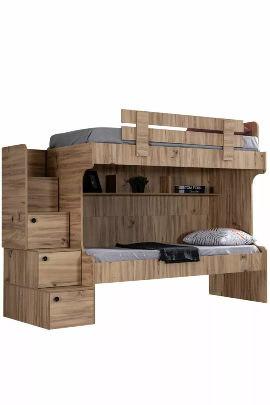 Lit superposé, Lit superposé Viva 2 places avec 2 matelas Comfort