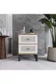 Table de chevet Libra 2 tiroirs % MDF