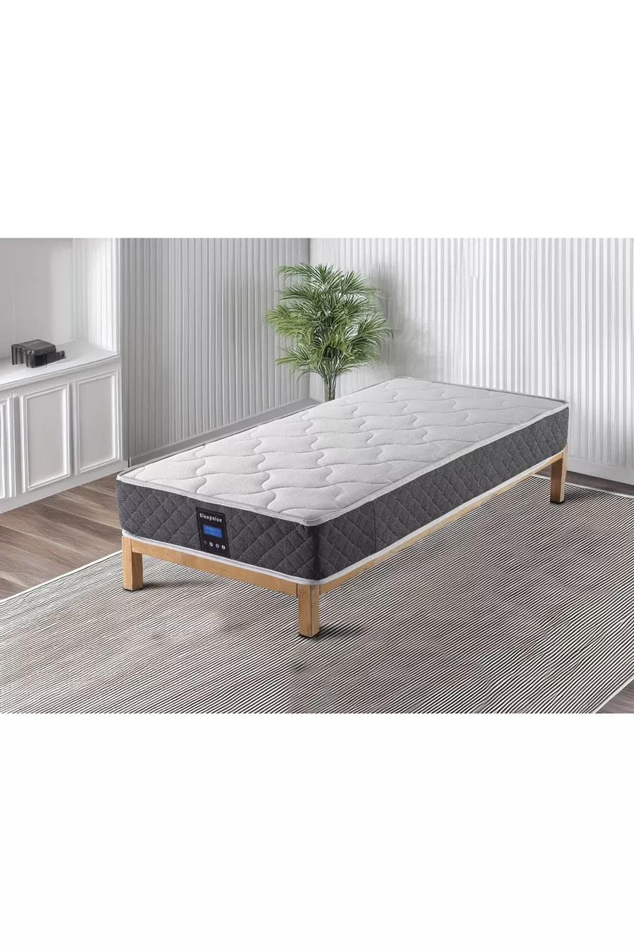 SLEEPNİCE MATELAS ORTHOPÉDIQUE HYBRIDE PRO À RESSORTS SIMPLE ET DOUBLE