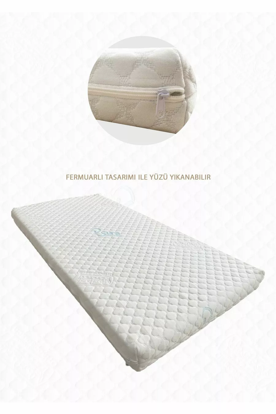 Matelas en mousse pour bébé compatible avec lit et berceau