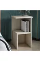 Table de chevet et table d'appoint moderne Roisin en travertin