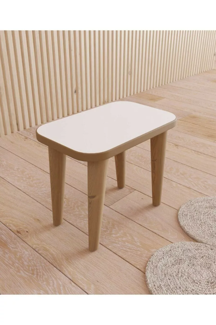 Tabouret pour enfant Chaise pour enfant Siège pour enfant Tabouret en bois Pouf siège