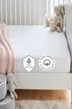 Protège-matelas imperméable pour bébé et enfant  % coton, alèse pour parc, berceau, crèche et maternelle