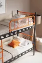 Lit superposé et lit simple en métal pour chambre d'enfant Metis 