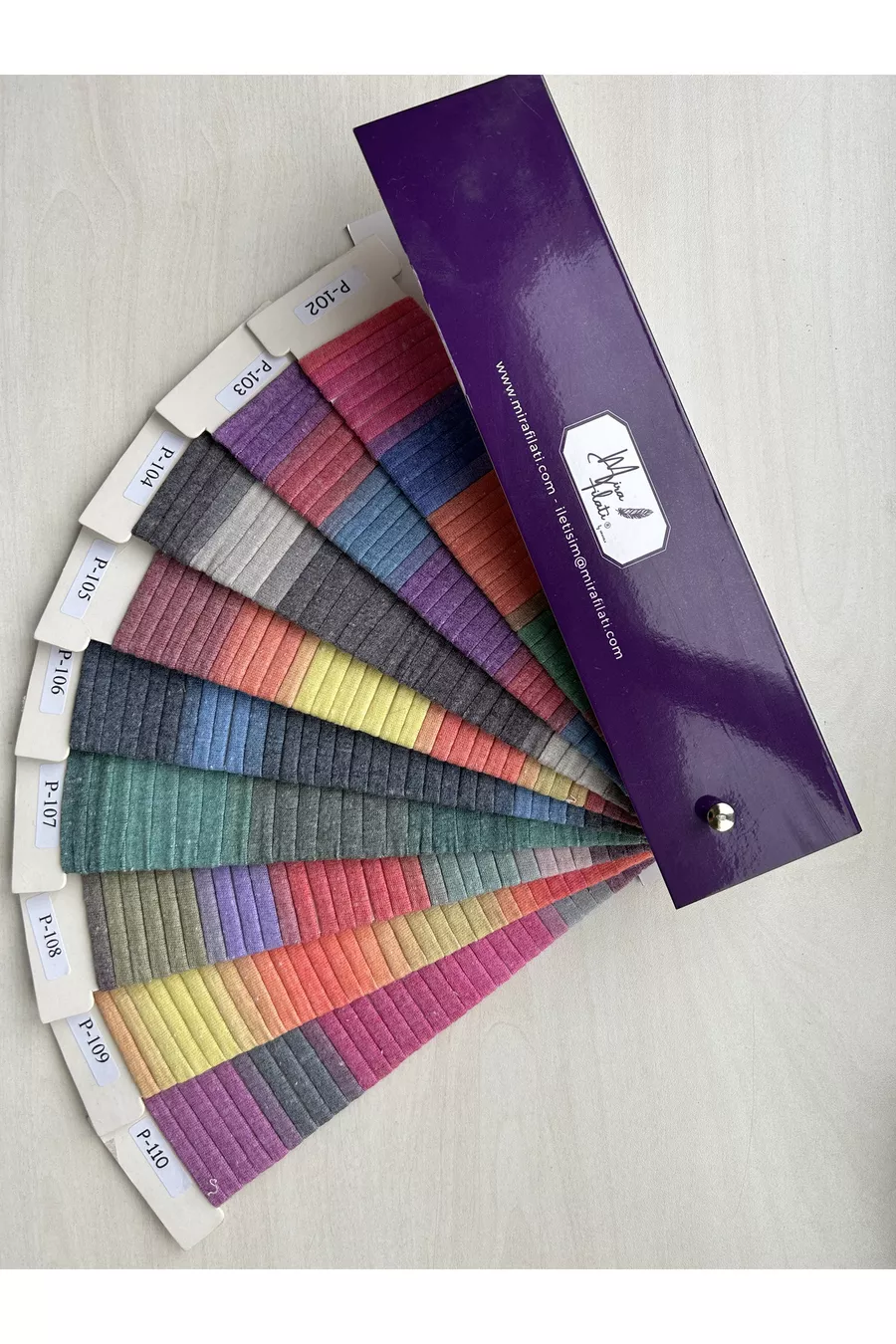 Fil de jersey marbré Fil de batik marbré