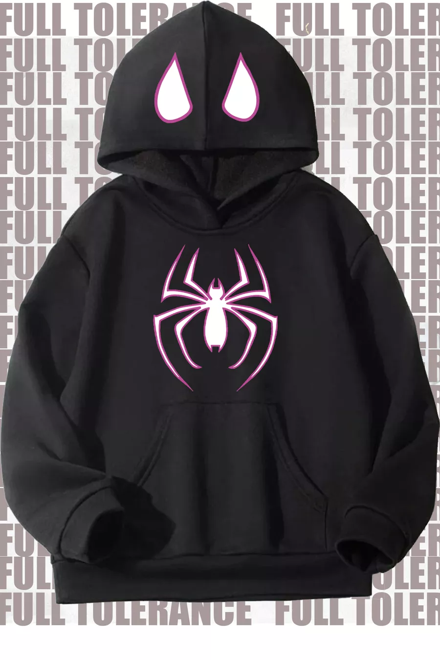 Sweat-shirt à capuche pour enfant imprimé araignée & Hoodie