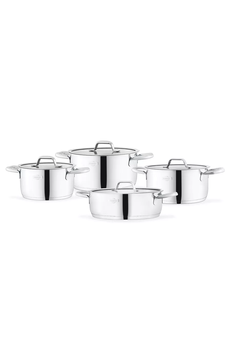 Ensemble de 8 pièces de casseroles Nova - Acier