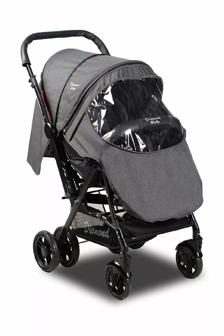 Poussette pour bébé réversible Antracyte Sapphire