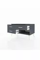 Commode Hyperion 3 tiroirs Anthracite-Anthracite