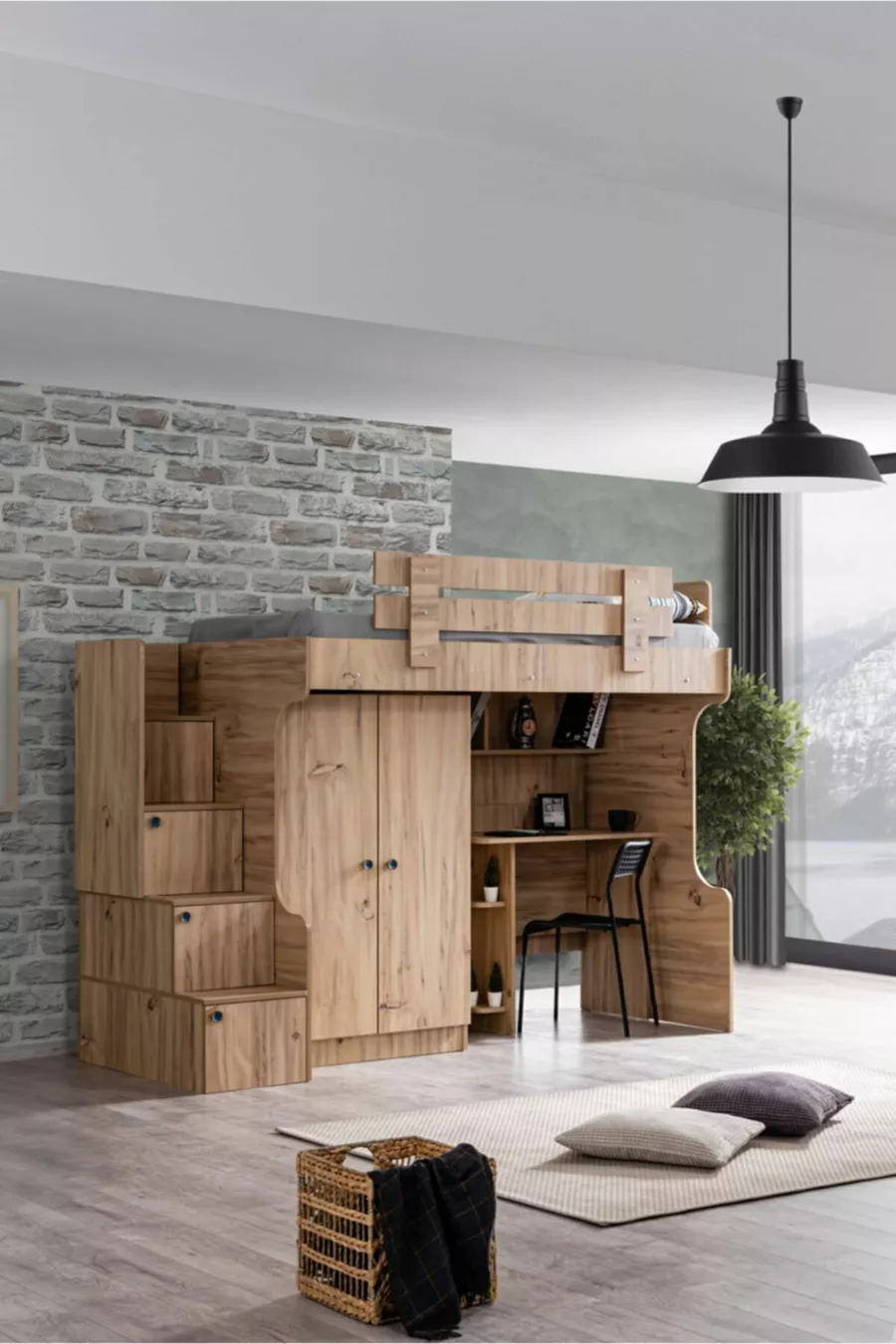 Ranza, Bureau avec Armoire Viva Ranza