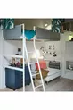Lits superposés, blanc-gris clair, cm, simple sans table