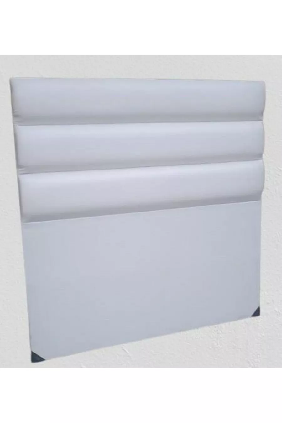 Titre DK Simple Modèle Cuir Synthétique blanc Tissu Tranche Horizontale Fait Main