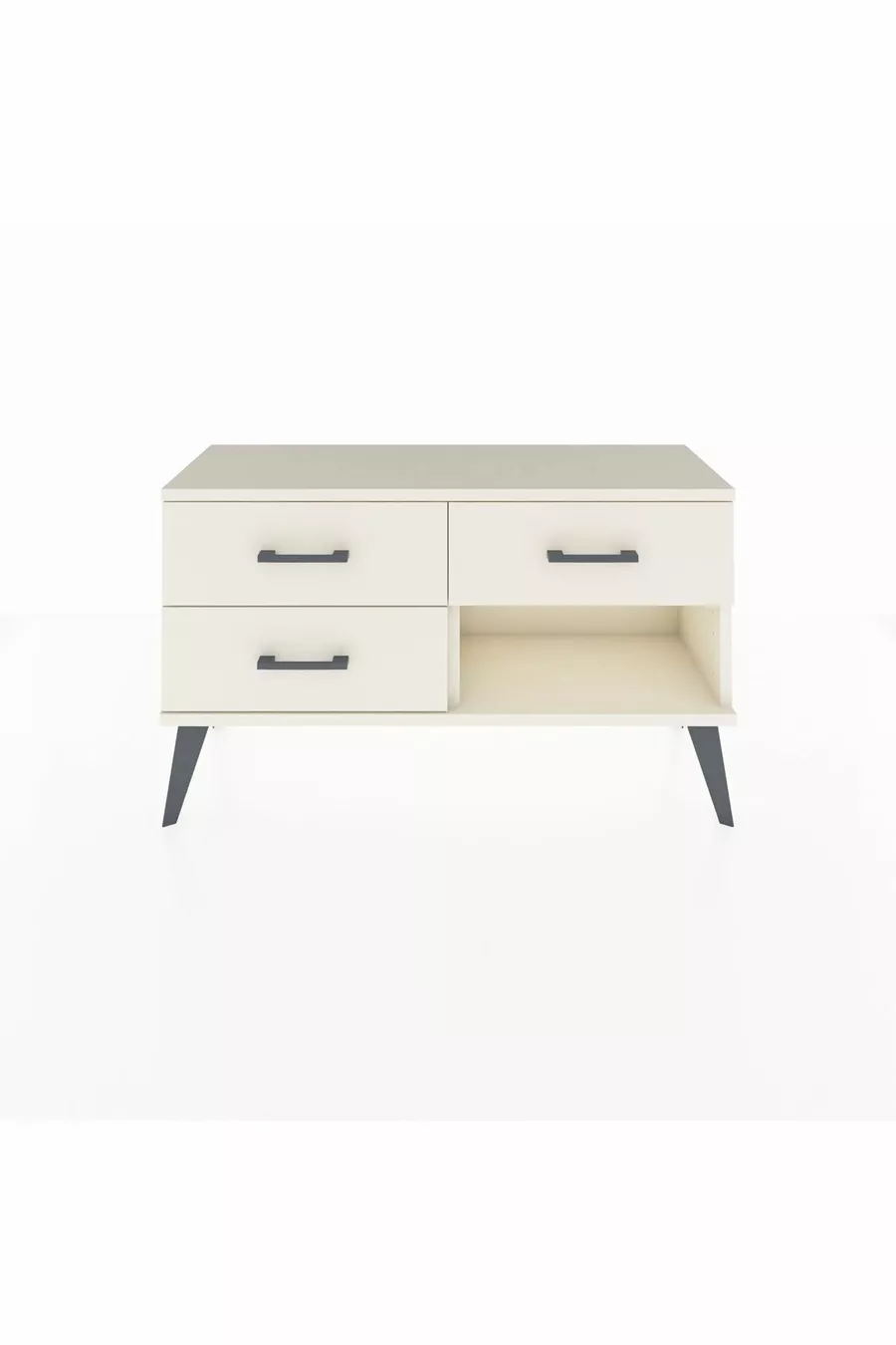 Commode Arges à 3 tiroirs Pierre de lune-Pierres de lune