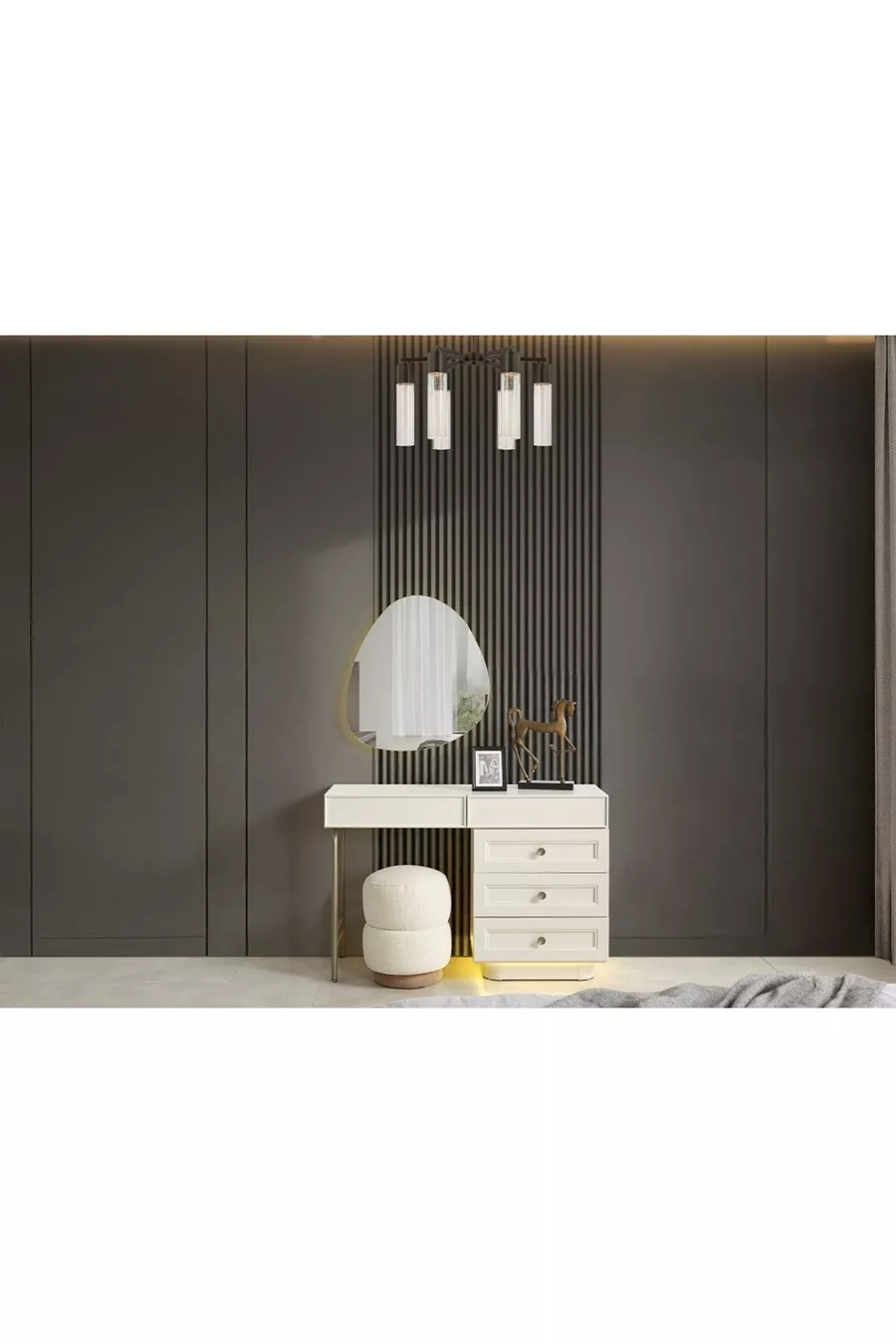 ENSEMBLE DE CHAMBRE À COUCHER ELABOR MDF