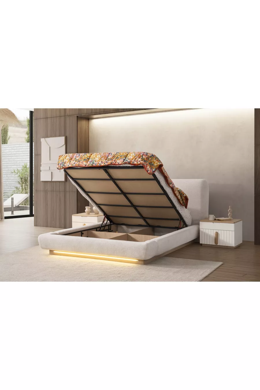 ENSEMBLE DE CHAMBRE À COUCHER CAJU