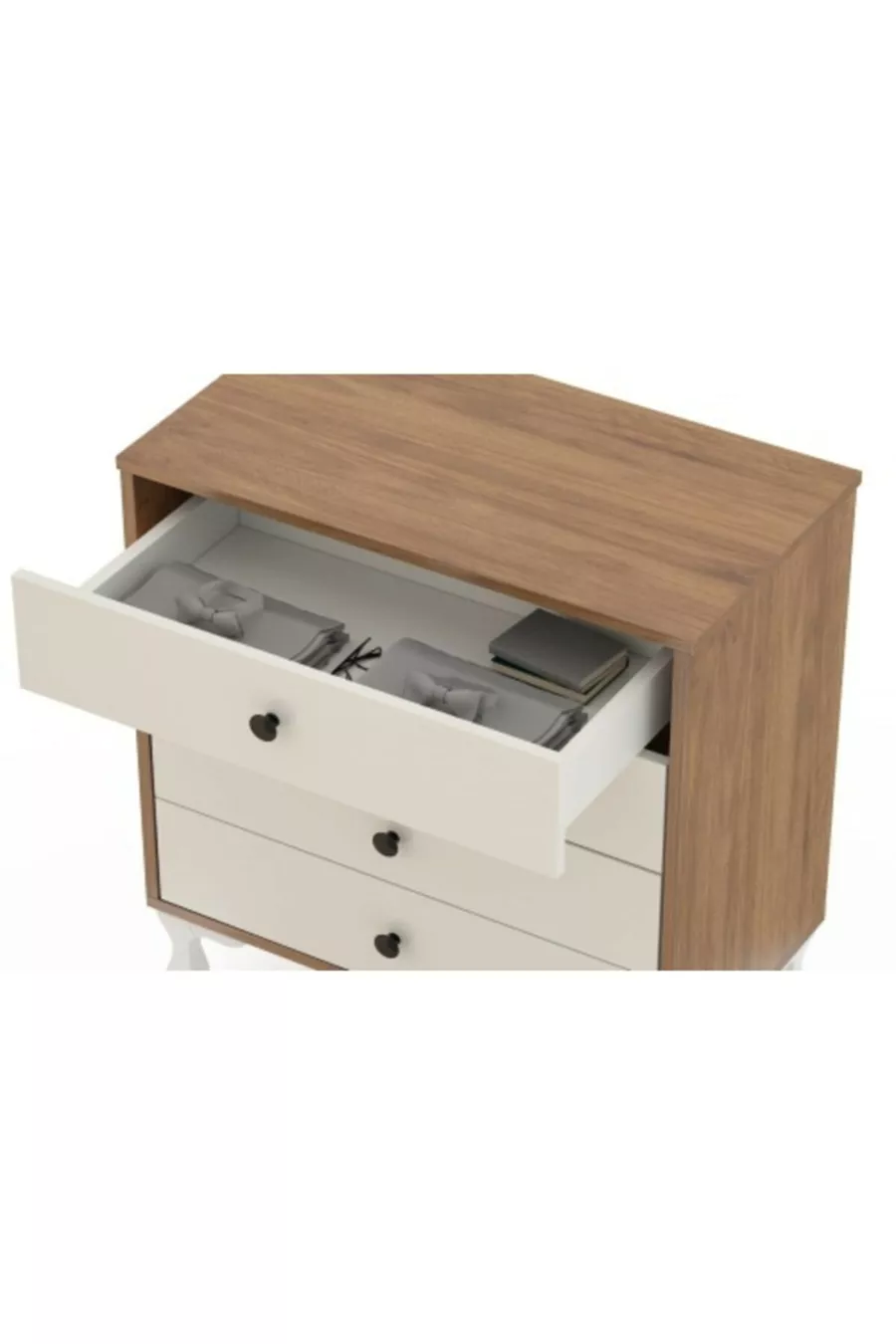 Commode Torino Noyer Blanc