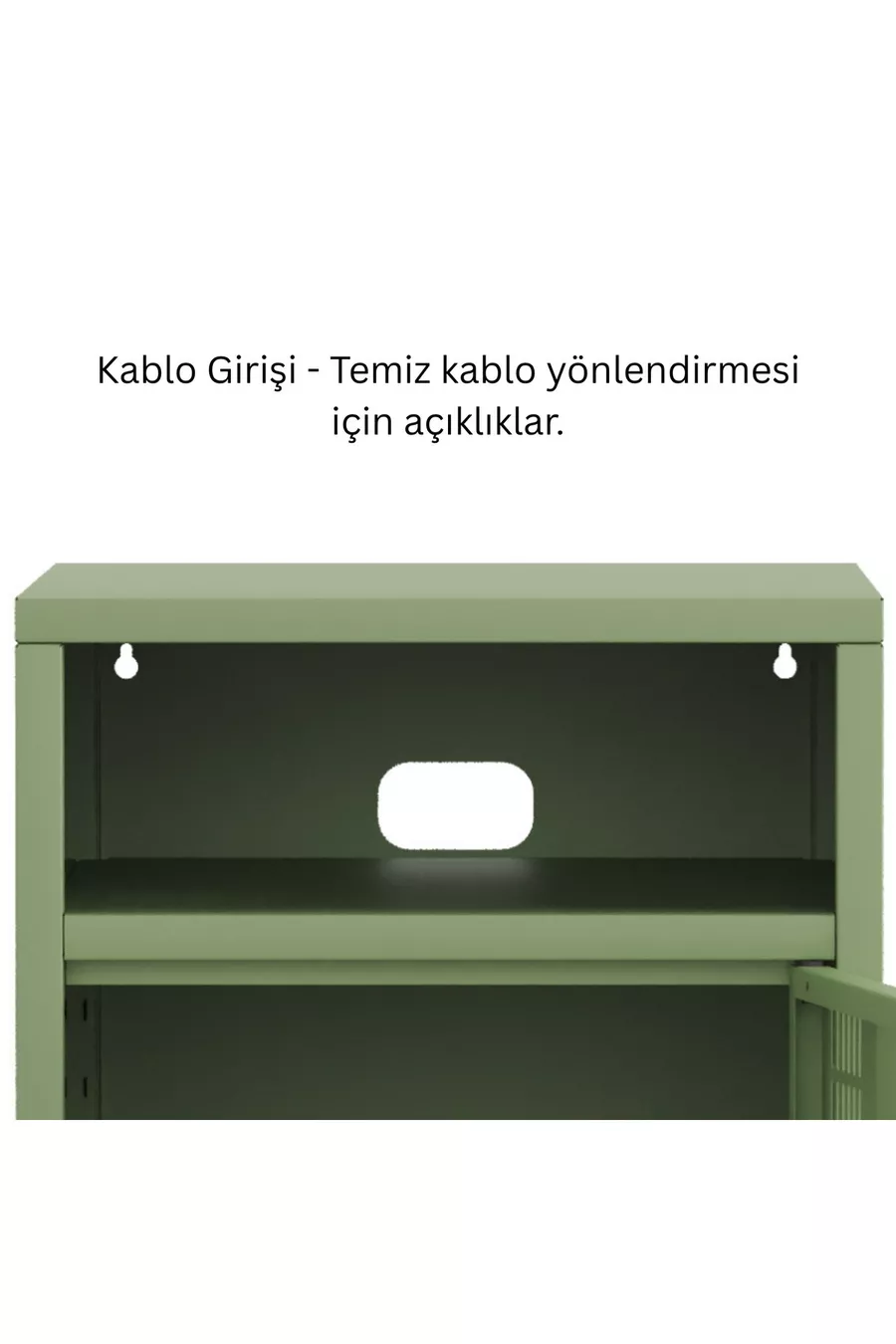 Commode Pera avec étagères ouvertes, 5 x x cm - Disponible en 9 couleurs