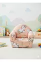Siège enfant rose poudré à motif licorne
