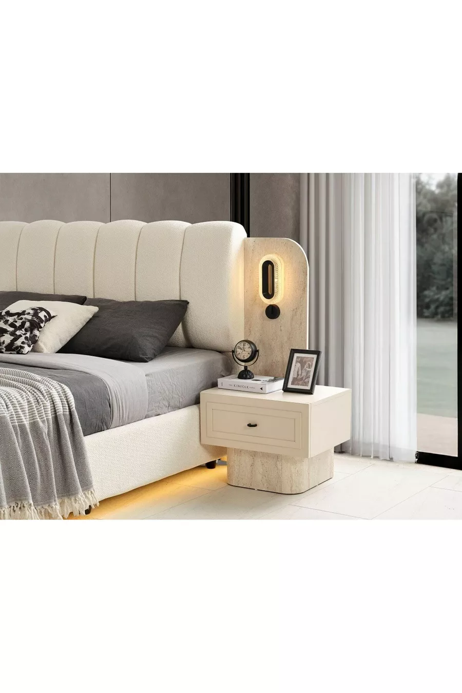 ENSEMBLE DE CHAMBRE À COUCHER HEYBELİ MDF