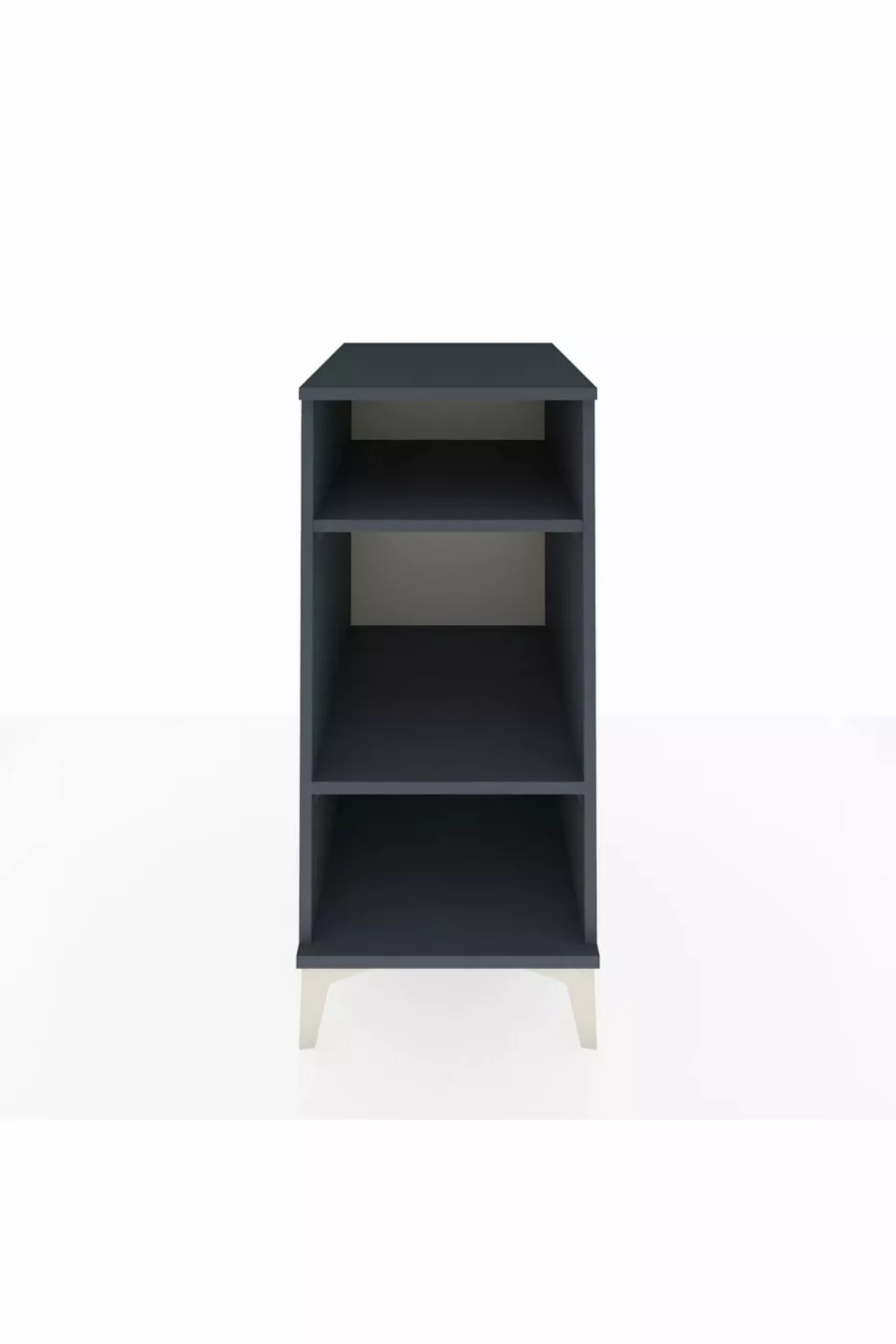 Chevet Kronos à 2 étagères Anthracite-Anthracite