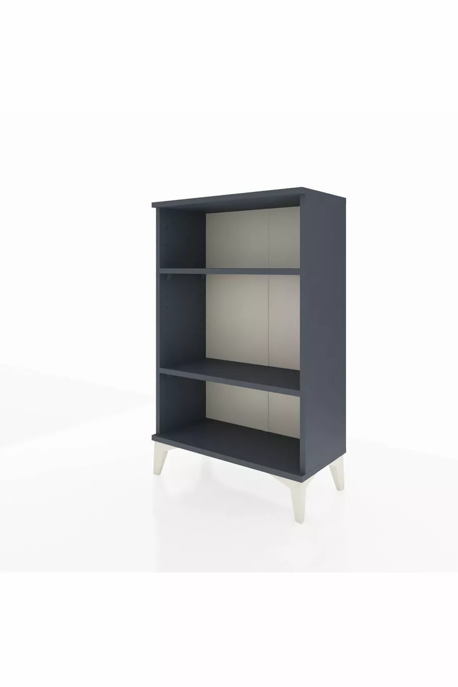 Chevet Arges à 2 étagères Anthracite-Anthracite