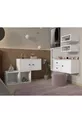 Ensemble modulable tête de lit-tiroir pour chambre à coucher – Blanc – 