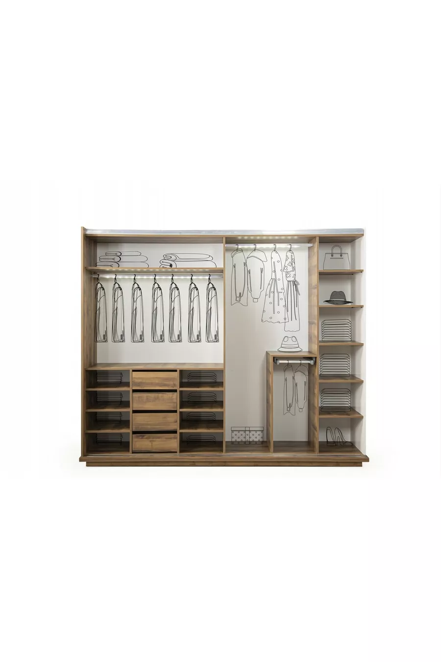 ENSEMBLE DE CHAMBRE À COUCHER NOBLE