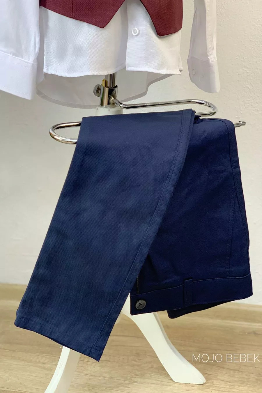 Ensemble de sport pour garçon Mojo avec gilet à poches  Bordeaux