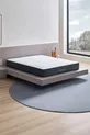 Matelas orthopédique à ressorts avec poche et rouleau en bambou pour soutien de la colonne vertébrale