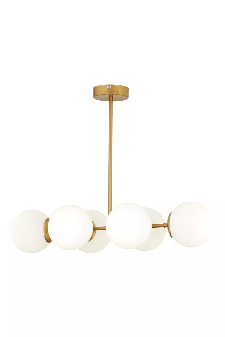 Table à manger moderne vieillie Lema 6 Lustre de chambre à coucher salon
