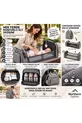 Sac de soins pour mère et bébé avec lit, imperméable, poche thermique pour biberon, sac à dos avec attache pour poussette