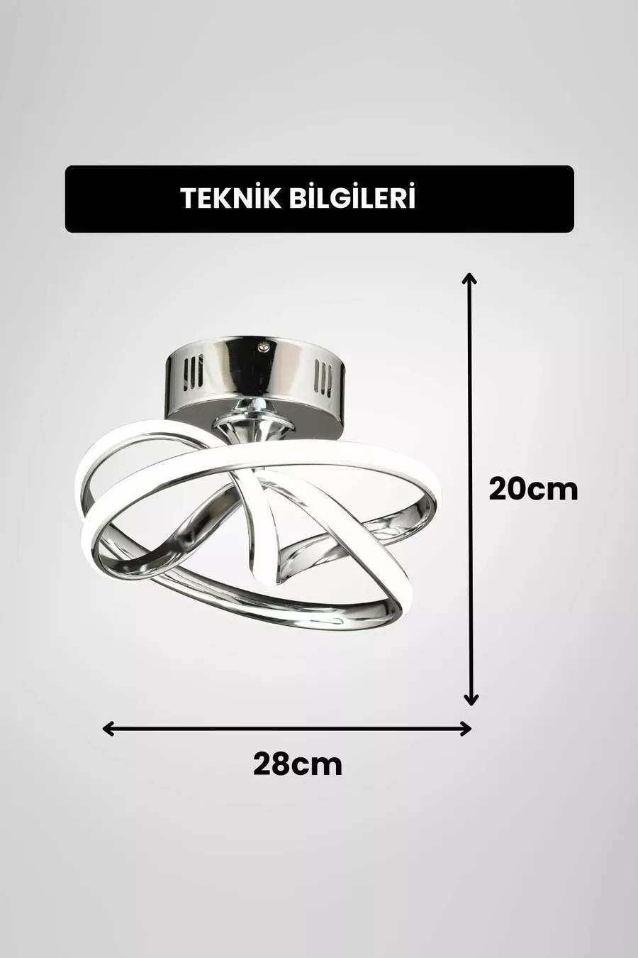 Suspension LED plafonnier moderne en métal chromé modèle Vino Riserva pour salon, cuisine, séjour, chambre à coucher