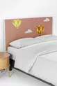 Housse de tête de lit et de sommier avec motif de ballons colorés