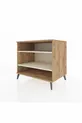 Commode Kronos 2 étagères Pin-Pierre de lune